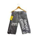 South Archive Wide Bottom Shorts - (32W) Gray (1 OF 1) WBS-036