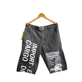 South Archive Wide Bottom Shorts - (36W) Gray (1 OF 1) WBS-030