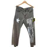 South Archive Flare Jeans - (36Wx32L) Brown/Gray (1 OF 1) FJC-014