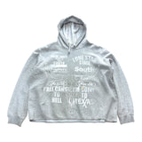 Vintage Lonestar State Hoodie - Heather Gray (Adult XL)