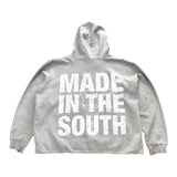 Vintage Lonestar State Hoodie - Heather Gray (Adult XL)