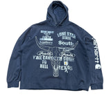 Vintage Lonestar State Hoodie - Navy (Adult XL)