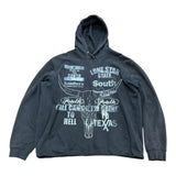 Vintage Lonestar State Hoodie - Black (Adult XL)