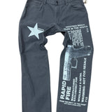 Vintage South Ammo Rapid Fire Jeans - Gray (36W x 30L)