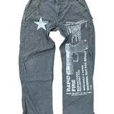 Vintage South Ammo Rapid Fire Pants - Gray (36W x 30L)