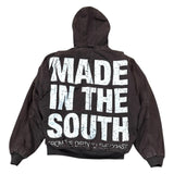 Vintage South Star Active Jacket - Dark Brown (Adult Medium)