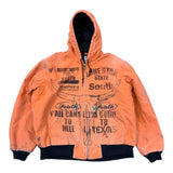 Vintage South Star Carhartt Active Jacket - Orange/Black (Adult Large)