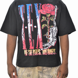 MITS Texas Gun Rose T-Shirt - Black