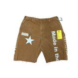 South Archive Wide Bottom Shorts - (38W) Tan (1 OF 1) WBS-010