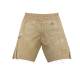 South Archive Wide Bottom Shorts - (34W) Tan (1 OF 1) WBS-014