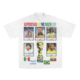 South Cup Superstars T-Shirt - Off White