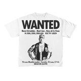 WANTED DEAD OR ALIVE T-SHIRT - AUSTIN (M-XXL)