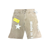 South Archive Wide Bottom Shorts - (32W) Tan (1 OF 1) WBS-017