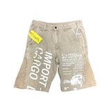 South Archive Wide Bottom Shorts - (36W) Cement (1 OF 1) WBS-023