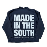 South Archive Patch Work Jacket - (XL) Navy WJ-001