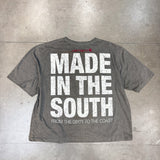 MITS Vintage Import-Export Crop Shirt - Gray (XXL)