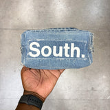 MITS Vintage South Toiletry Bag - Reconstructed Denim