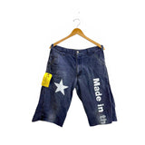 South Archive Wide Bottom Shorts - (33W) Navy (1 OF 1) WBS-029
