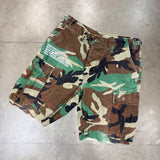 MITS Vintage Quote Shorts - Army Camo (XS)