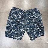 MITS Vintage Cargo Shorts - Blue Camo (XXXL)