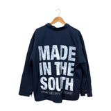 South Archive Patch Work Jacket - (XL) Navy WJ-002