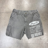 MITS Vintage Cargo Shorts - Gray (XXL)