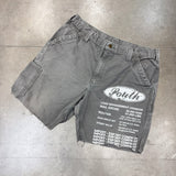 MITS Vintage Cargo Shorts - Gray (XXL)