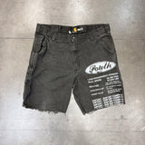 MITS Vintage Cargo Shorts - Dark Gray (XXL)