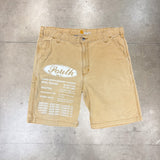 MITS Vintage Cargo Shorts - Light Tan (XXL)