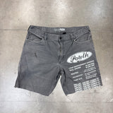 MITS Vintage Cargo Shorts - Gray (XXL)