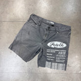 MITS Vintage Cargo Shorts - Gray (XXL)