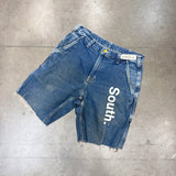 MITS Vintage Cargo Shorts - Denim (S-M)
