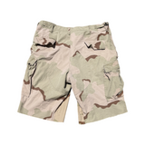 Vintage South Military Patch Baggy Shorts - Desert Camo (27W - 42W)