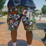 MITS “South Camp” Shorts - Army Camo (28W - 42W)