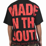 South Monster Truck T-Shirt - Black/Red