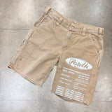 MITS Vintage Cargo Shorts - Light Tan (34W-40W) S-019