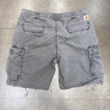 MITS Vintage Cargo Shorts - Light Gray (38W) S-048