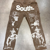 MITS South Archives Pants - Brown (34x30) P-030