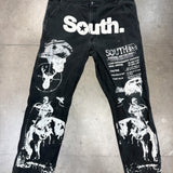 MITS South Archives Pants - Black (40x32) P-036