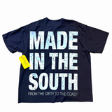 Vintage Patch Mechanic Work Shirt - Navy (M-XXL)
