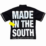 Vintage Patch Mechanic Work Shirt - Black (Medium)